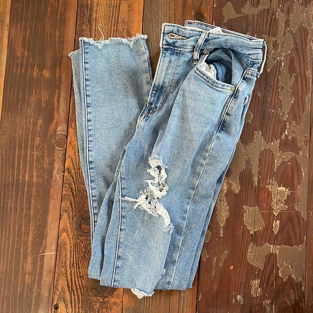 Levis High rise skinny jeans